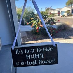 Wedding Sign 