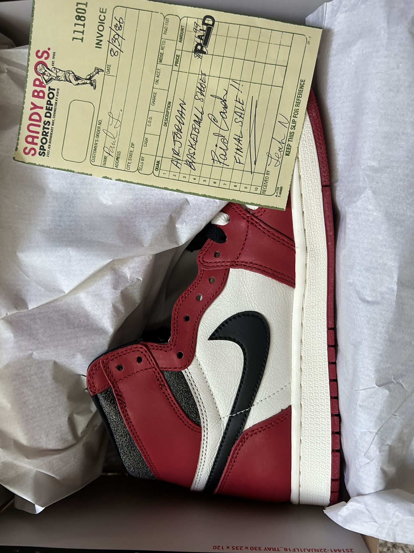 Jordan 1 Lost And Found