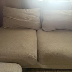 Free: armless love seat