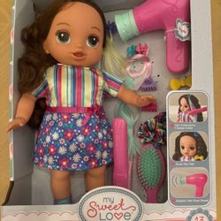 My Sweet Love Style & Play Baby Doll - Perfect For Christmas Gift!