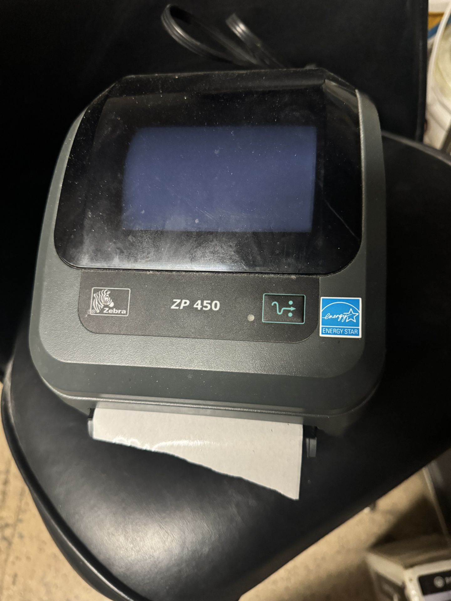 Zebra ZP450 Thermal Label Printer with peel