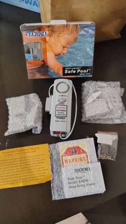 Techko Safe Pool Area Entry Alarm Model S187D