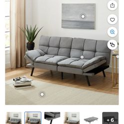 Gray Futon 