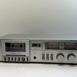 Technics RS-M205 Dolby SystemStereo Cassette Tape Deck Recorder Player - (Professionally Serviced)