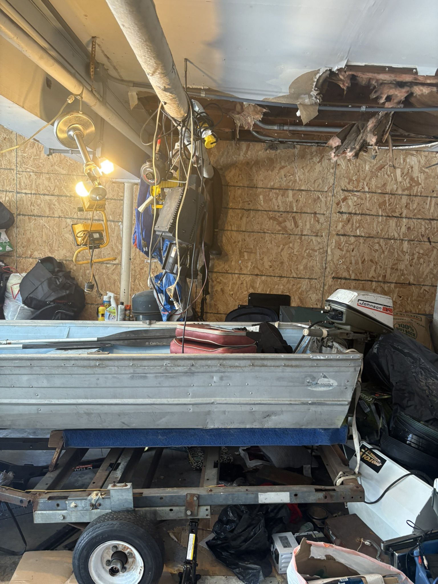 12ft Aluminum Fishing Boat And Trailer