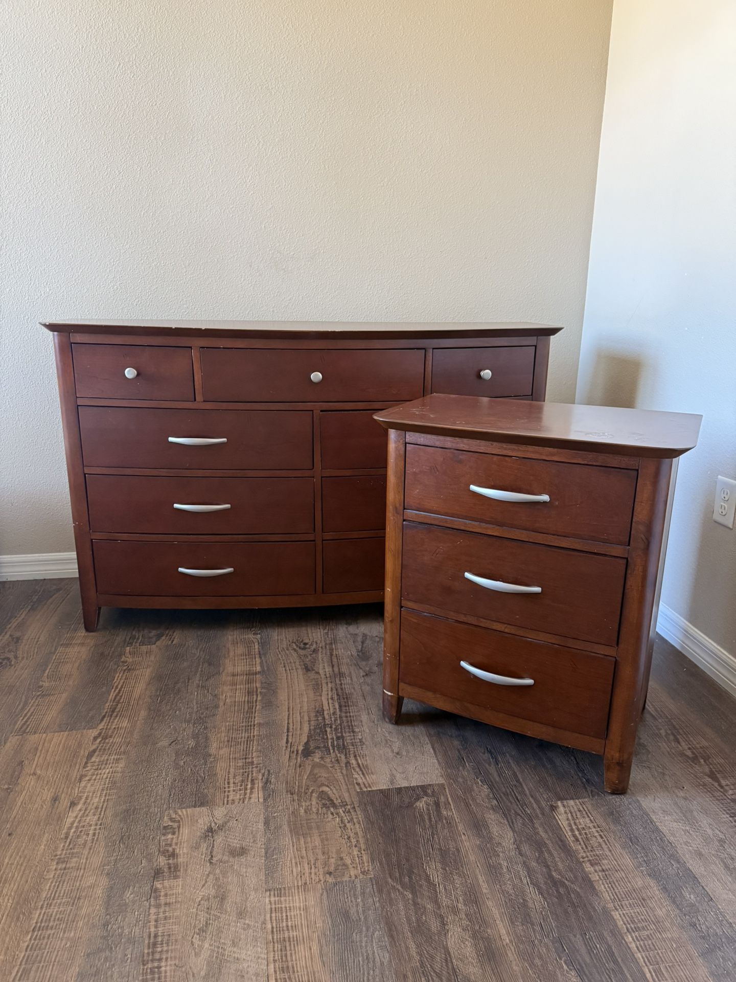 Real Wood Dresser And Night