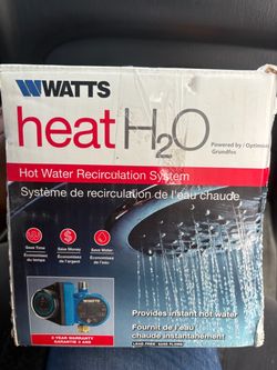 Watts Heat H2O Hot Water Recirculation System