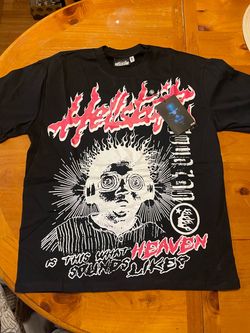 black hellstar t-shirt (SIZE S)