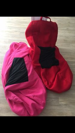 Two Bean bag chairs. Game chair style. Need filling.