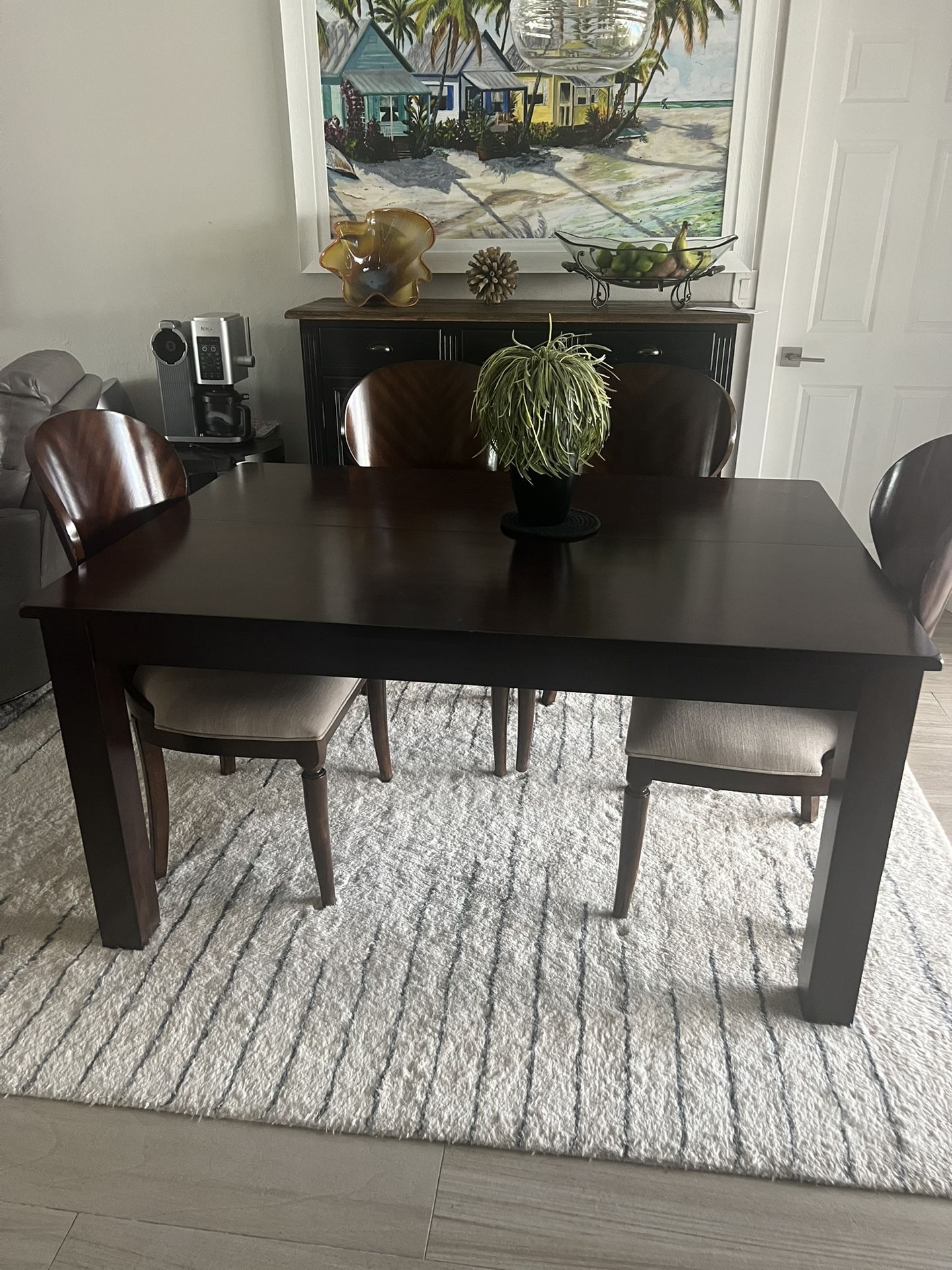 High End Kitchen Table & Chairs (4)
