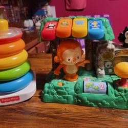 Vtech Zoo & Fisher Price Stackable Rings