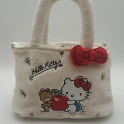summer Day special Hello Kitty tote bag and hello Kitty keychain ID holder