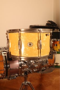 1940’s Ludwig & Ludwig 8”x14” Super Swing Snare Drum