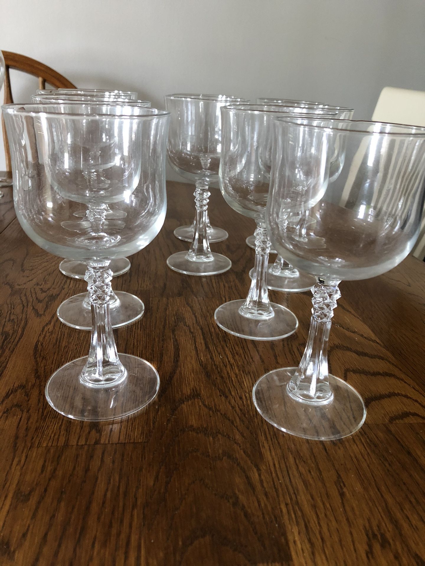 10 Crystal Glasses