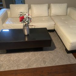 Z Gallerie  Leather Sofa