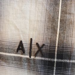 Armani Exchange Long Sleeve Shirt      Size Lare