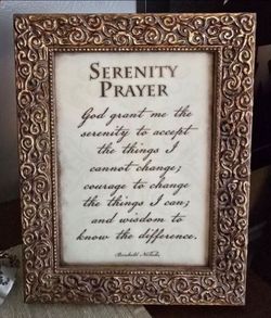Serenity Prayer