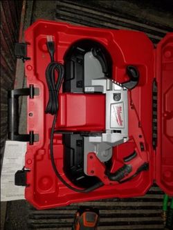 Milwaukee Deep Cut Band Saw Brand new