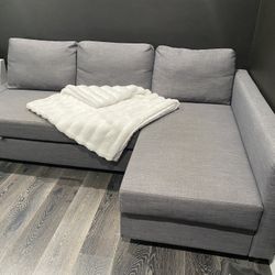 IKEA Friheten Sleeper Sectional - Gray