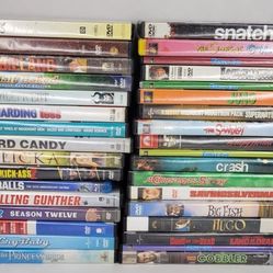 DVDs $1 or $30 for all