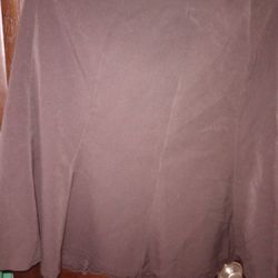 Skirt George Size 14 Brown Lace