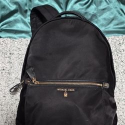 Michael Kors Medium Black Backpack