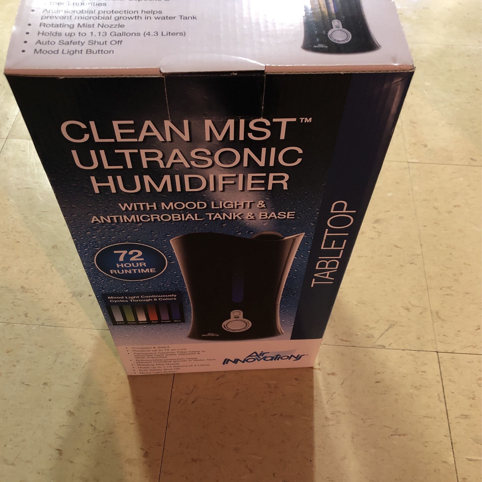 Clean Must Ultrasonic Humidifier