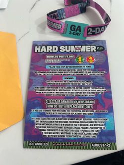 Hard summer ticket 2-Day GA