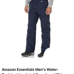 Water-Resistant Insulated Snow Pants
