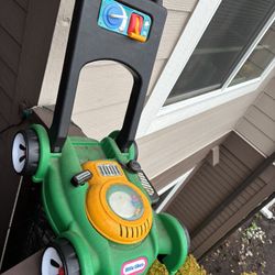 Popping Lawn Mower You