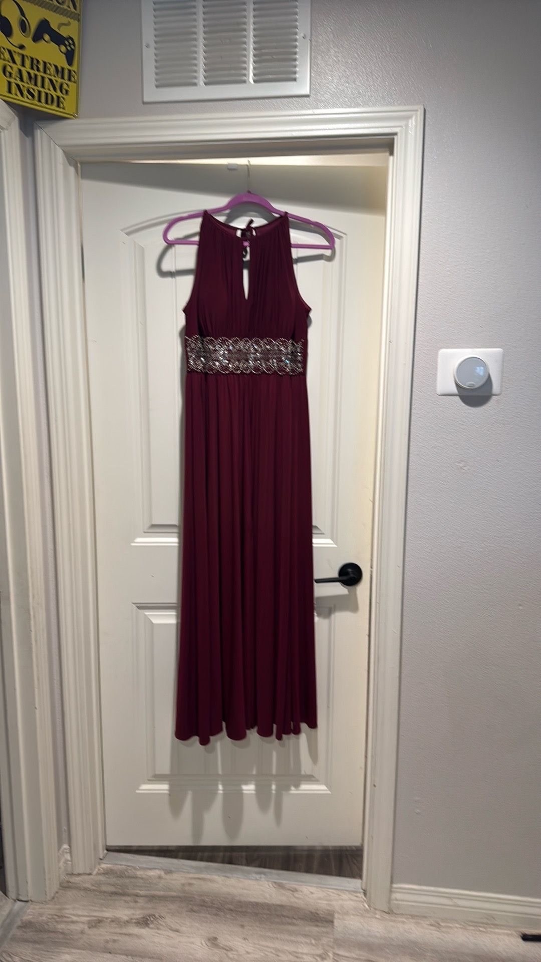 Burgundy Formal Dress