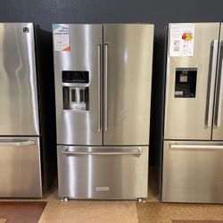 KitchenAid Stainless Steel Bottom Freezer Refrigerator‼️
