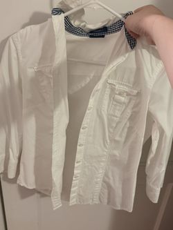 White Formal Button Down Shirt