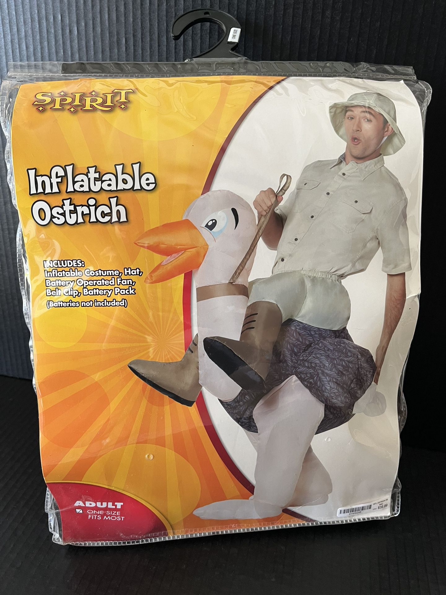 Adult Inflatable Ollie Ostrich Halloween Costume Spirit