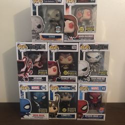 Funko Pop lot marvel bundle