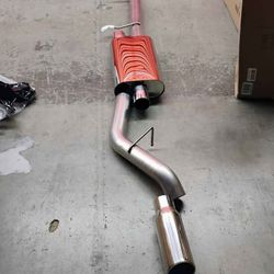 Exhaust System for Chevy Silverado 2007-2013 and GMC Sierra 2007-2013