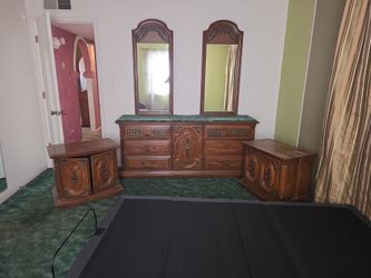 Bedroom dresser and night stands