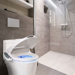 Pick Up From Mount Juliet Tn37122.. BidetMate 2000 Series Heated Bidet Japanese Toilet Seat with Unlimited Water, Side Control Panel, Deodorizer, and 