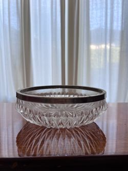 Decorative or Serving Glass Bowl