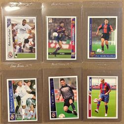Soccer Trading Cards Lot – Figo, Henry, Casillas & More
