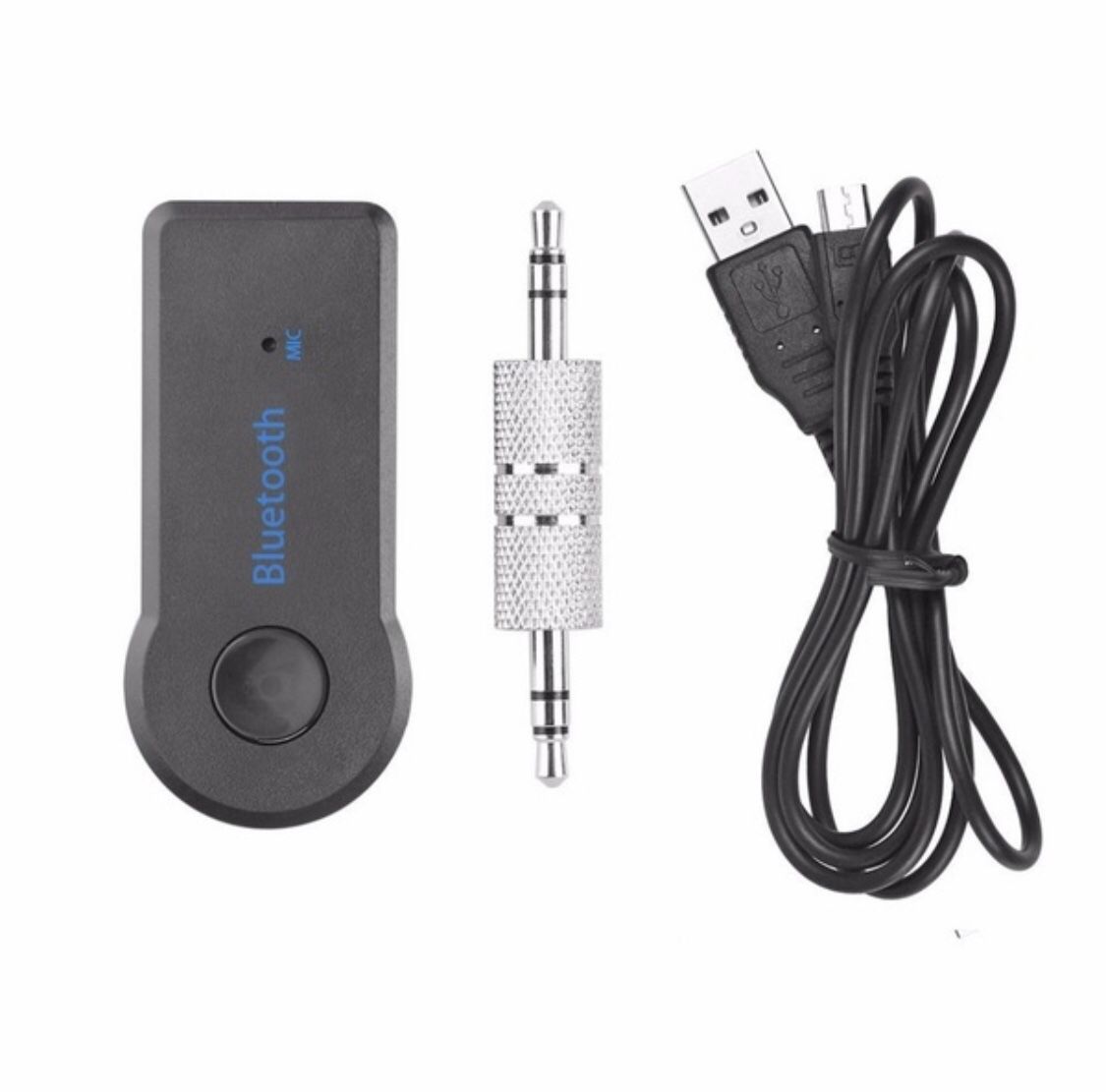 2018 Hot Sale Wireless Bluetooth 3.5mm AUX Audio Stereo Music Home Car Receiver Adapter Mic Bluetooth Receiver 3.5mm Wireless Car Bluetooth Adaptor A