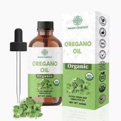 100ML LARGE ORGANIC OREGANO OIL 100% PURE AND NATURAL -NON GMO - MADE IN USA