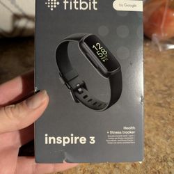 Fitbit Inspire 3 w/ Leather Band