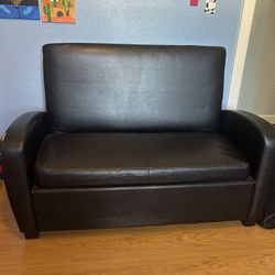 Black Pull Out Couch 