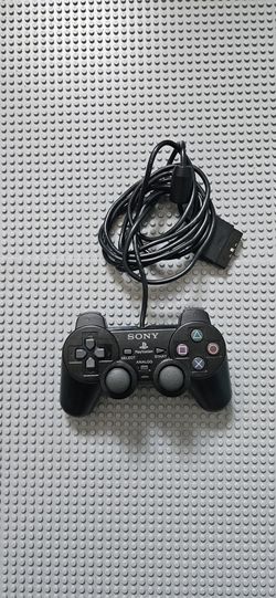 Sony Black Playstation 2 Wired Dualshock 2 Controller  Scph-10010
