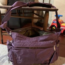 Purple ebag Messenger Bag