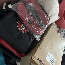 Brand New 49ers San Francisco Cooler Bag With Wheels 