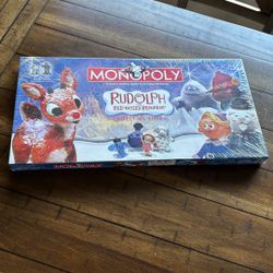 Rudolph The Red Nosed Reindeer Monopoly Game