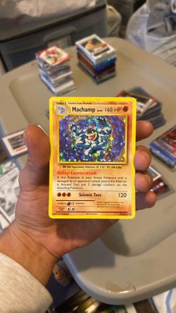 Machamp #059 Evolutions Holofoil Pokémon Card