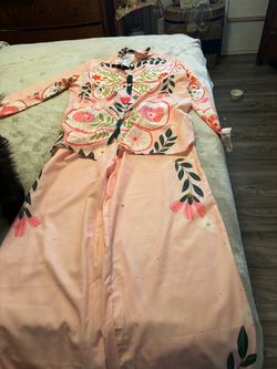 Floral Pajama Set Long Sleeve and Pants